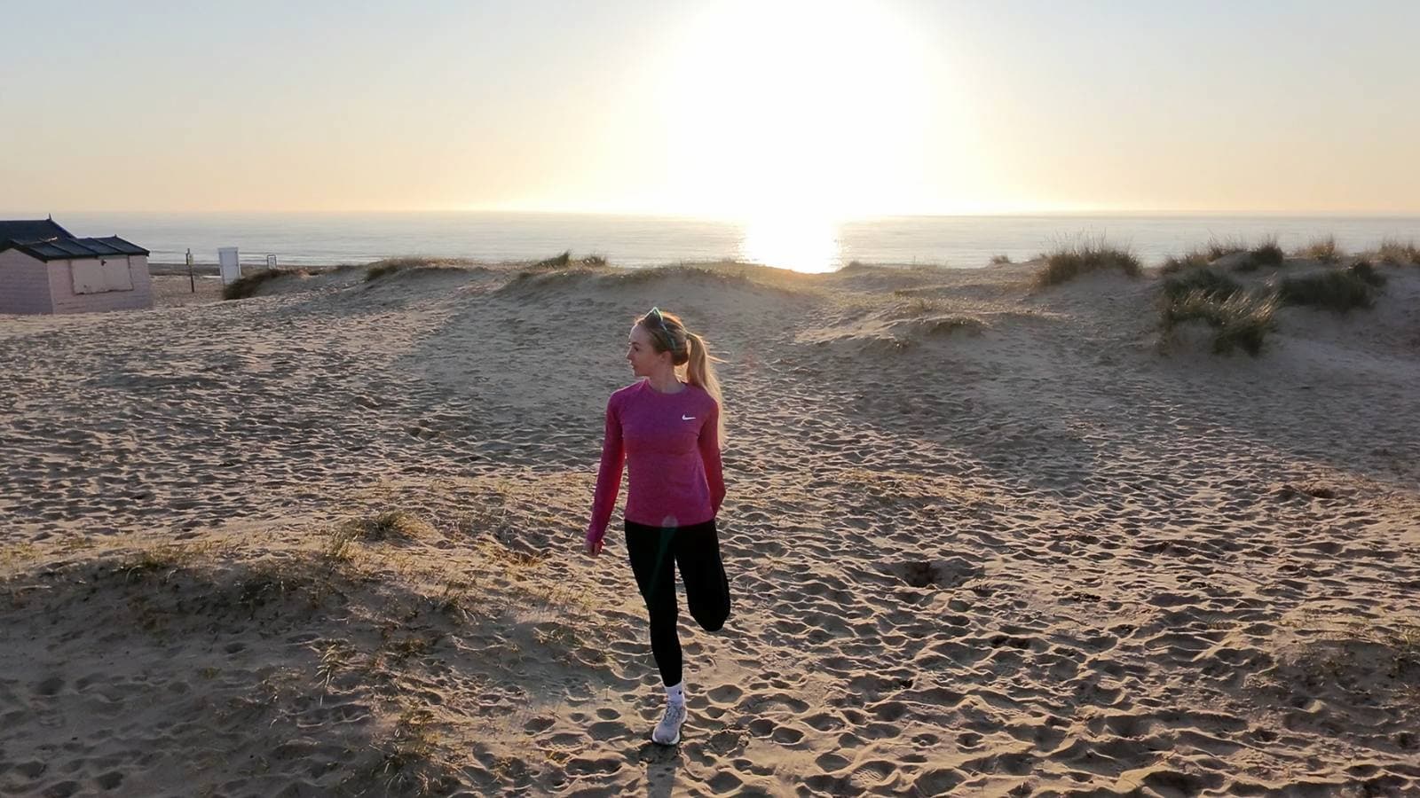 runner feeling uncertain before race day while reviewing training plan and race strategy