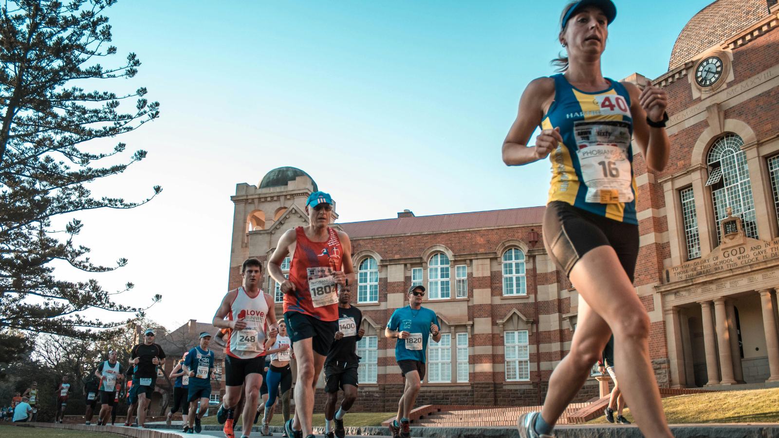 marathon runner resting and recovering during scheduled rest day in training plan