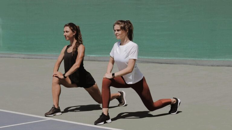 runner performing strength exercises to improve stability and prevent running injuries
