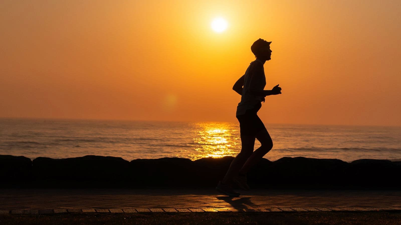 Trail runner training early in the morning before work to fit trail running around family and full-time job commitments.