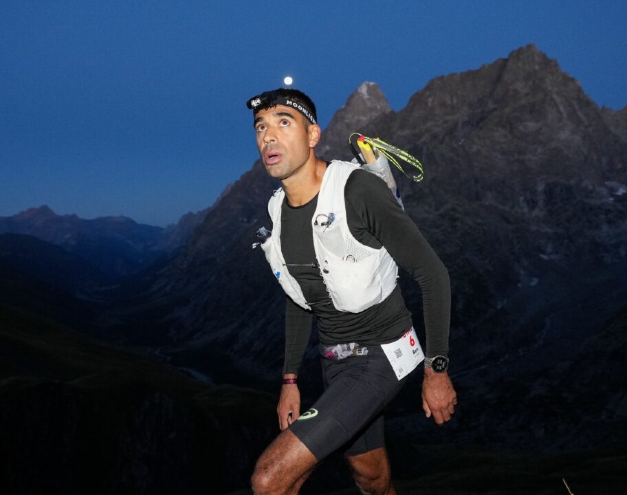 Ben Dhiman UTMB moon mountains 2026