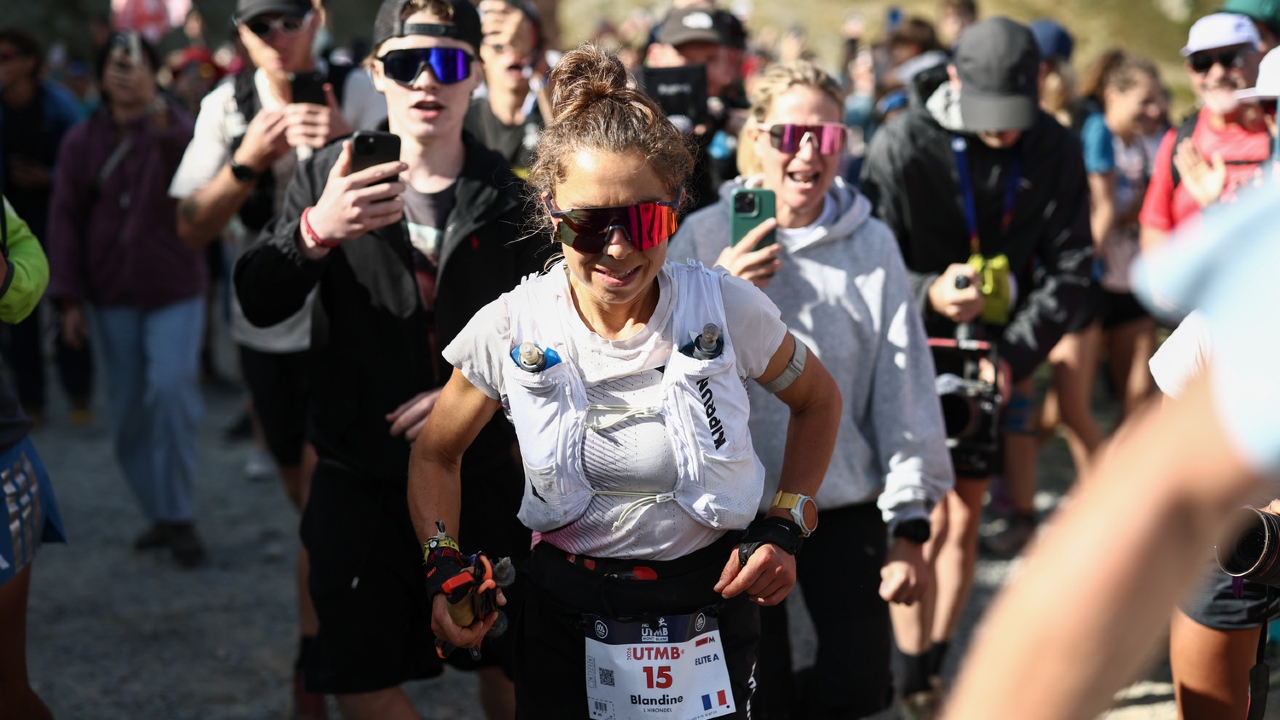 Blandine LHirondel wins UTMB 2026