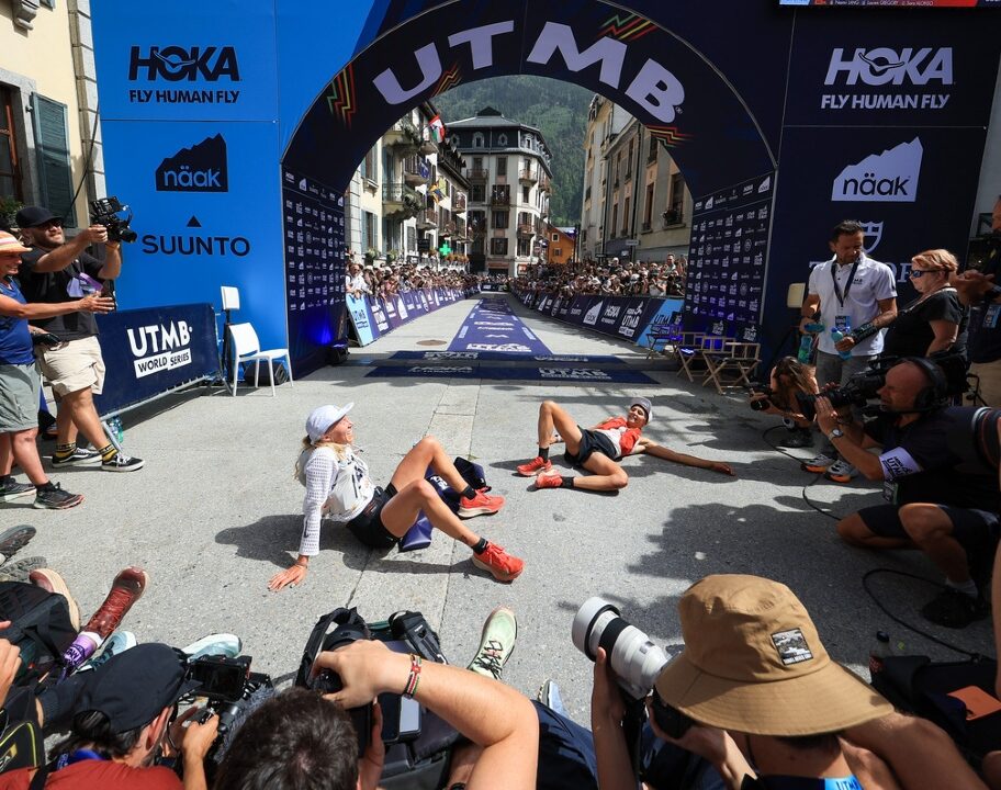 Lauren Gregory Naomi Lang OCC UTMB 2026 finish