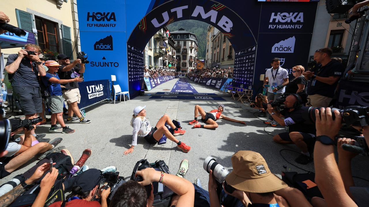 Lauren Gregory Naomi Lang OCC UTMB 2026 finish
