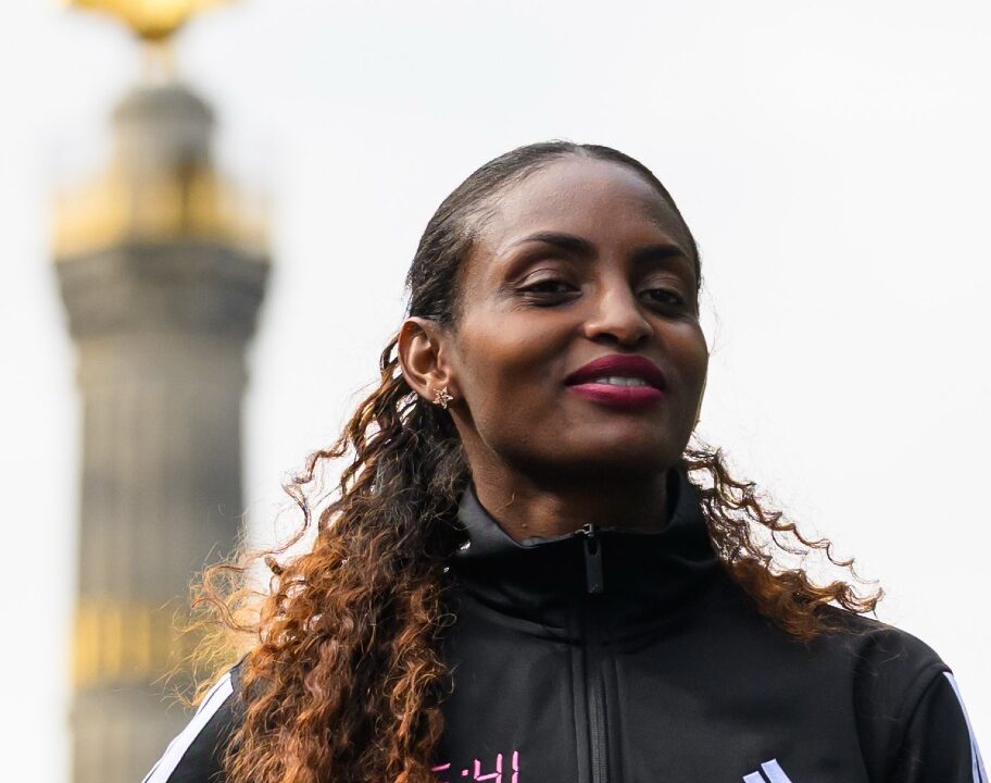 Tigst Assefa ahead oif Berlin Marathon 2026