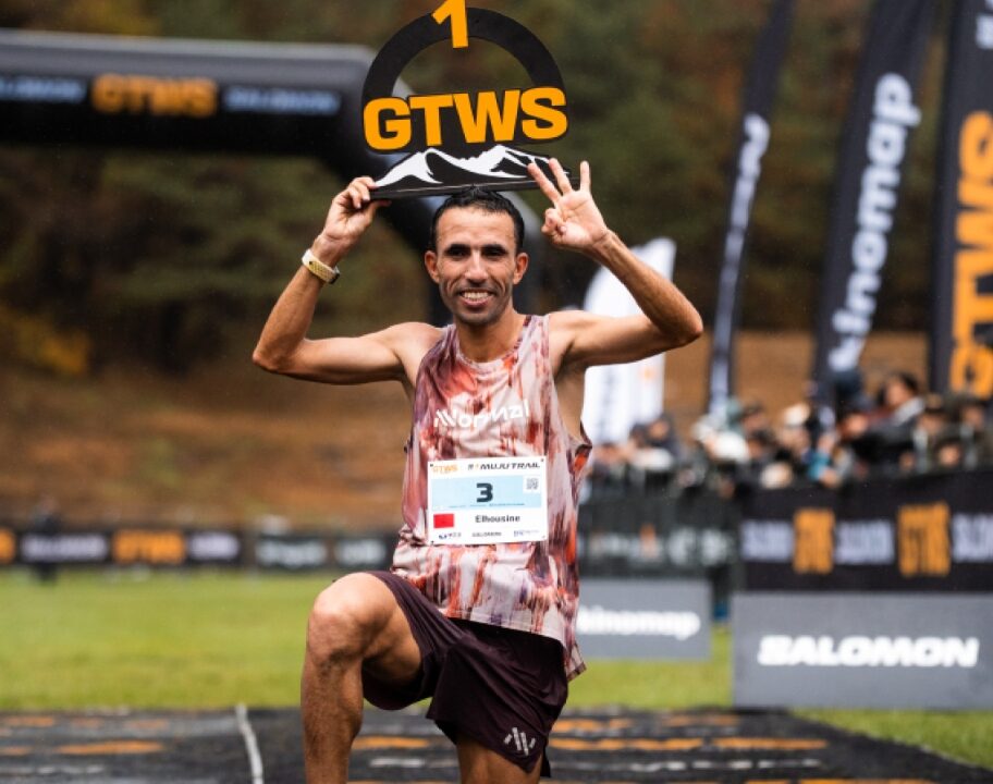 Elhousine Elazzaoui wins 2026 golden trail world series