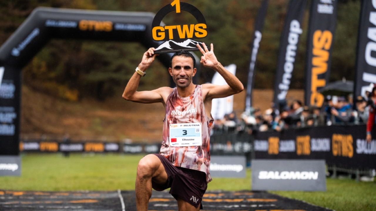 Elhousine Elazzaoui wins 2026 golden trail world series