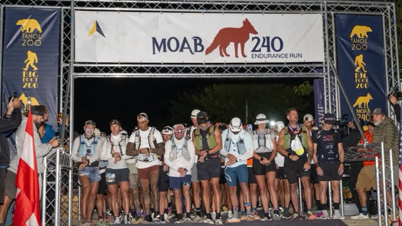 Moab 240 start 2026 via Destination Trail